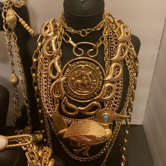 ⚜️ 2 LBVtg Mod Jewelry LotUnsearched UntestedWearable Craft Repair ⚜️